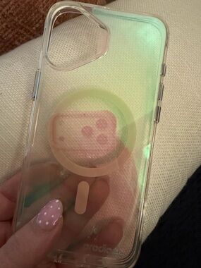 Prodigee 16 plus Iridescent Clear MagSafe Phone Case